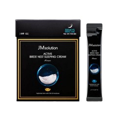 Омолаживающий ночной крем с ласточкиным гнездом JMsolution Active Bird Nest Sleeping Cream Prime